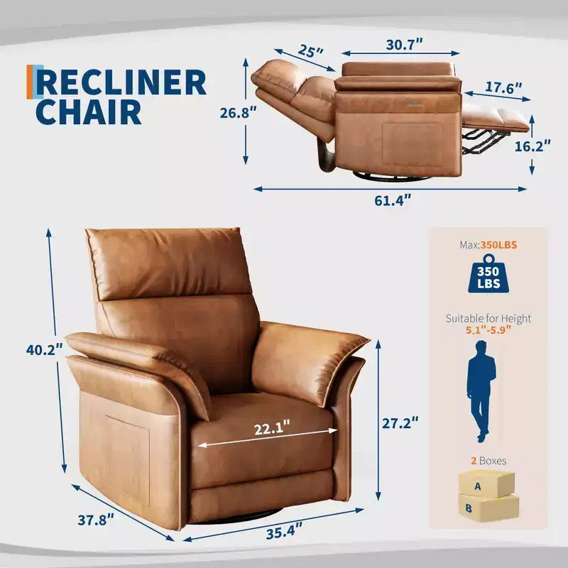 Fauteuil releveur électrique pivotant