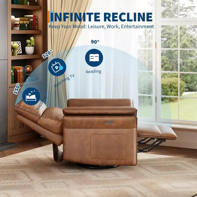 Fauteuil releveur électrique pivotant