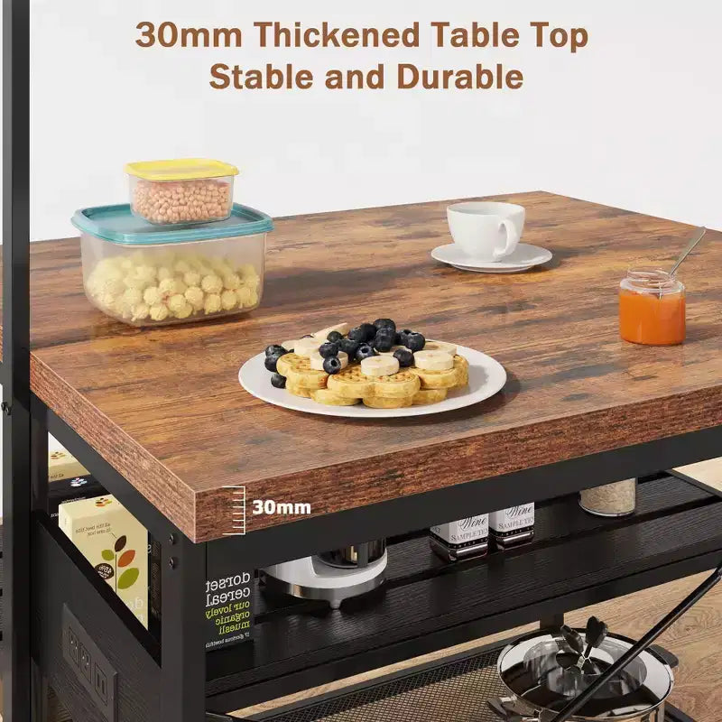 Îlot de cuisine avec fonction de rangement