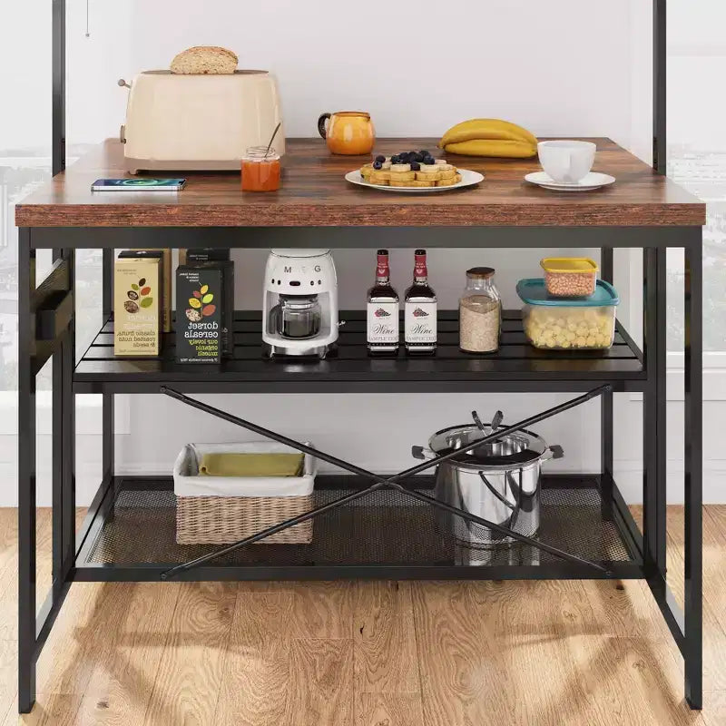 Îlot de cuisine avec fonction de rangement