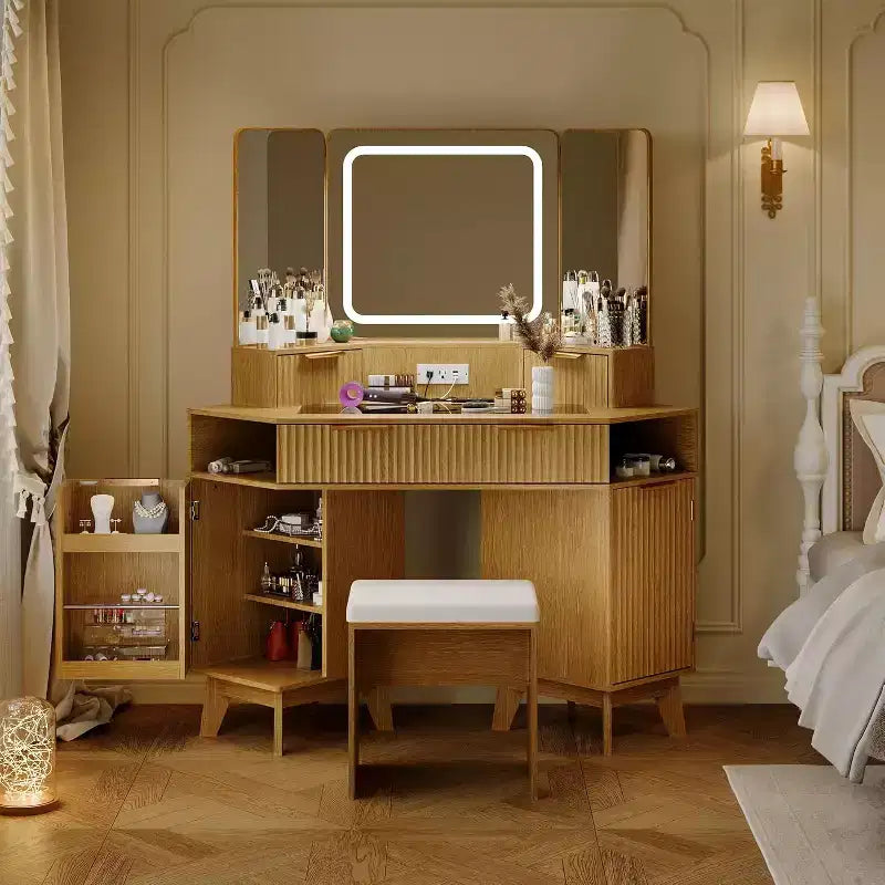 Meuble-lavabo d'angle moderne