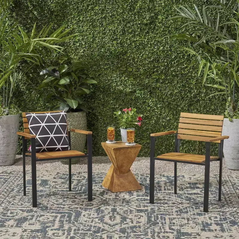 Chaises de salle à manger d'extérieur