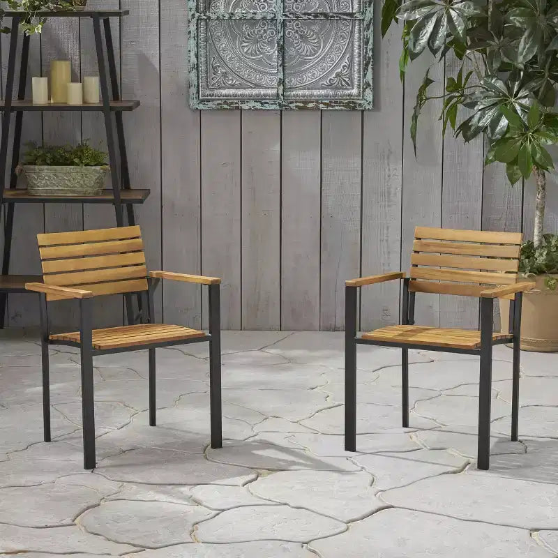 Chaises de salle à manger d'extérieur