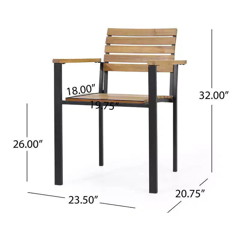 Chaises de salle à manger d'extérieur