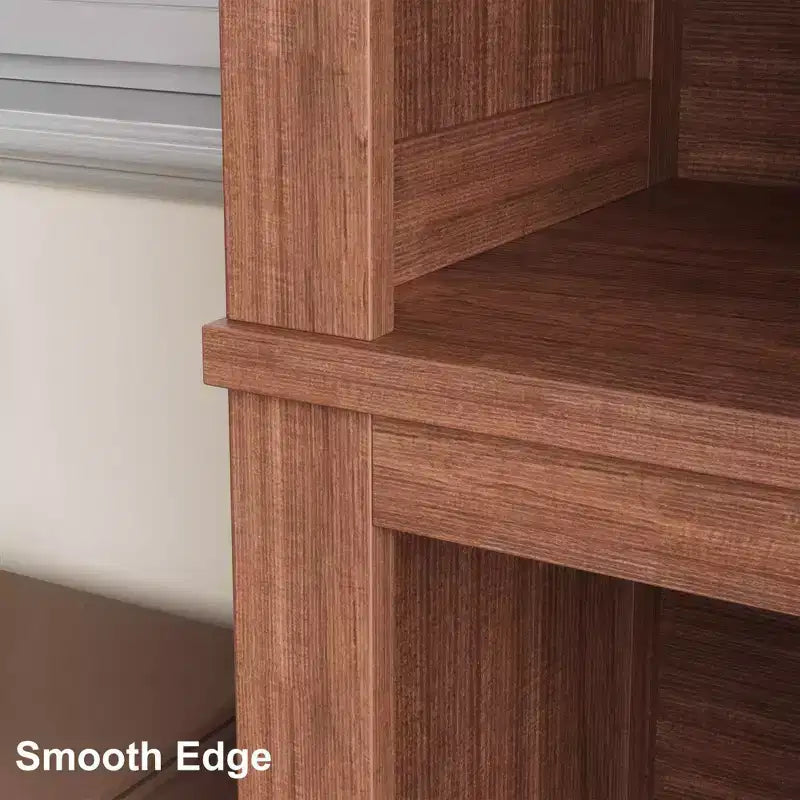 Étagère moderne à 5 niveaux en bois
