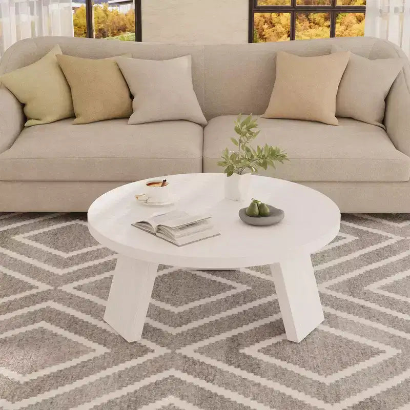 Table basse ronde moderne