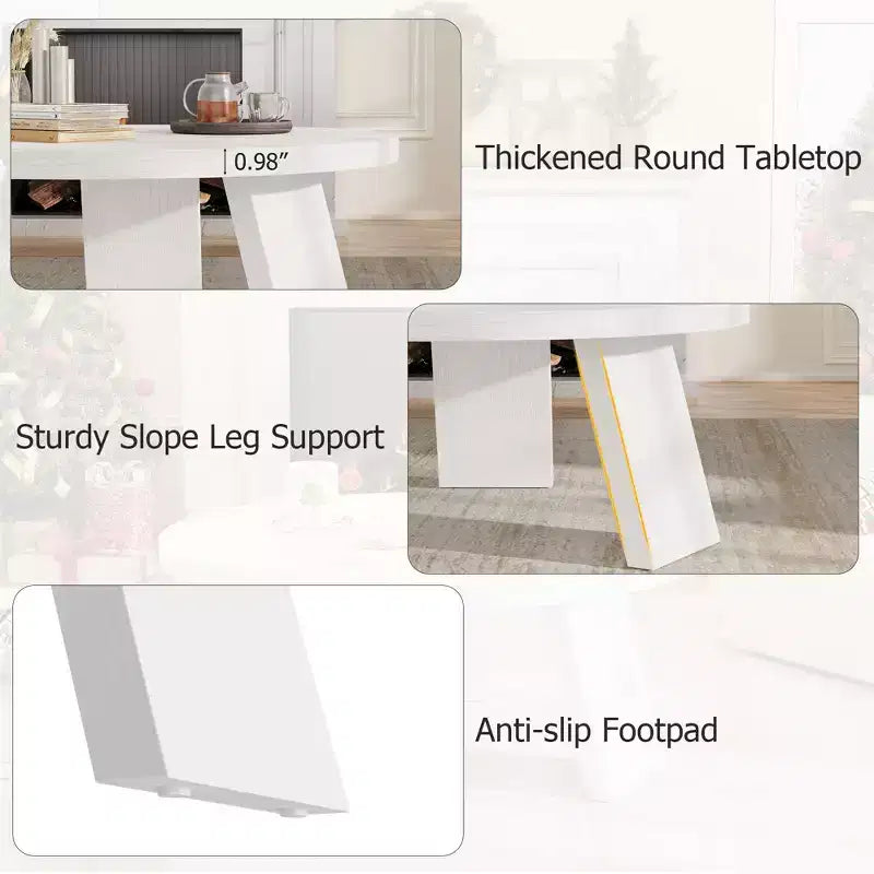 Table basse ronde moderne