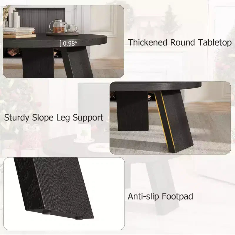 Table basse ronde moderne