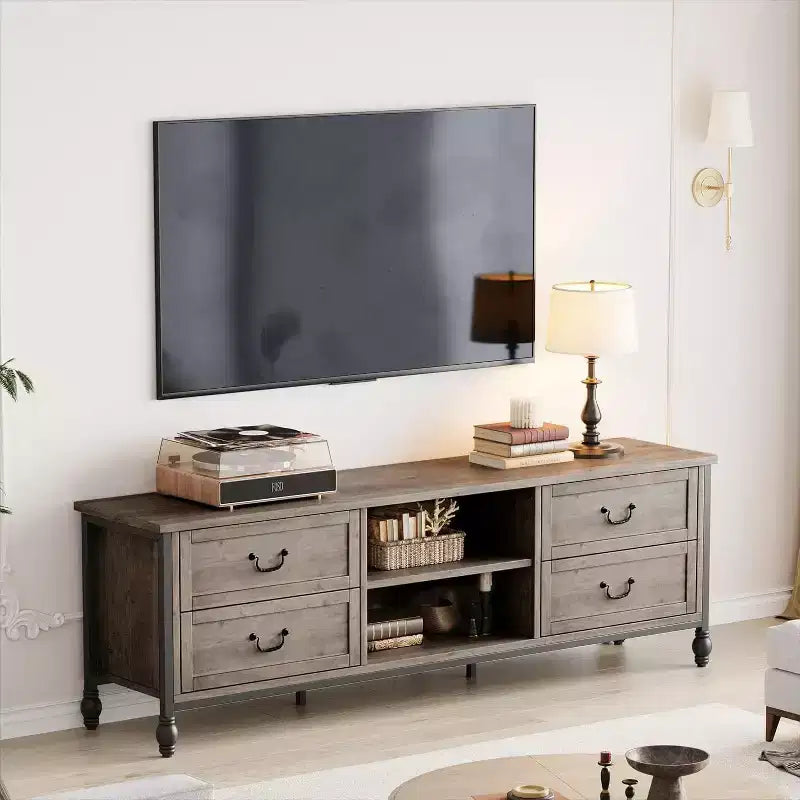 Meuble TV moderne de style médiéval