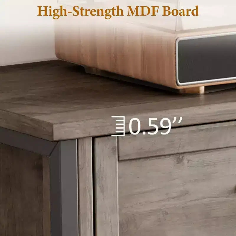 Meuble TV moderne de style médiéval