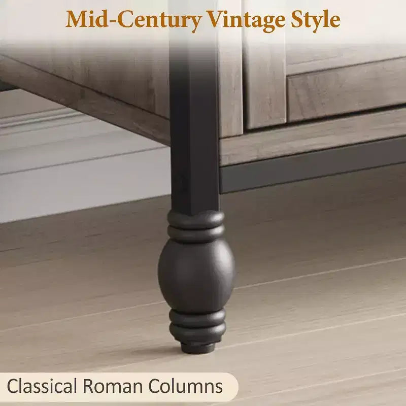 Meuble TV moderne de style médiéval