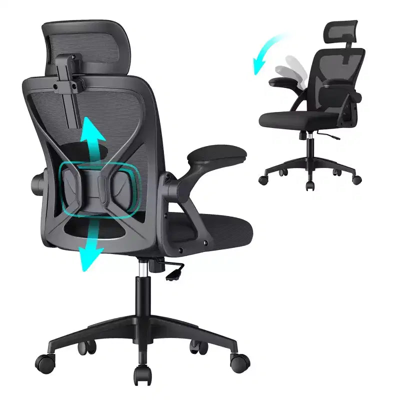 Fauteuil de bureau ergonomique en maille