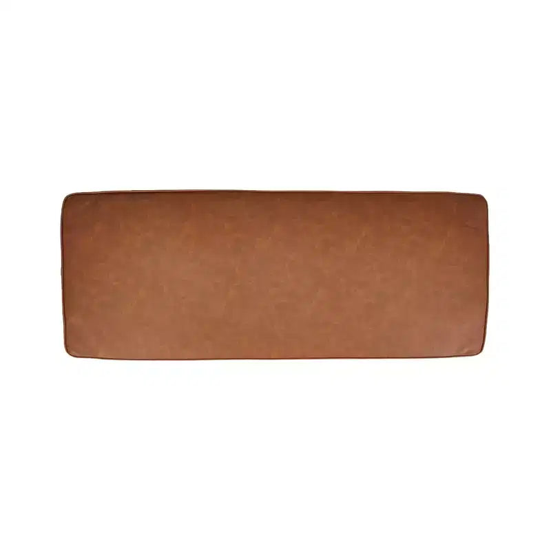 Banc de rangement marron