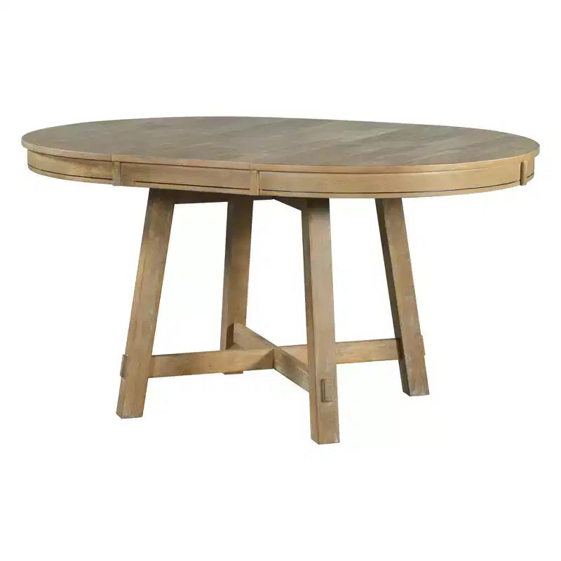 Table de salle à manger ronde avec rallonges