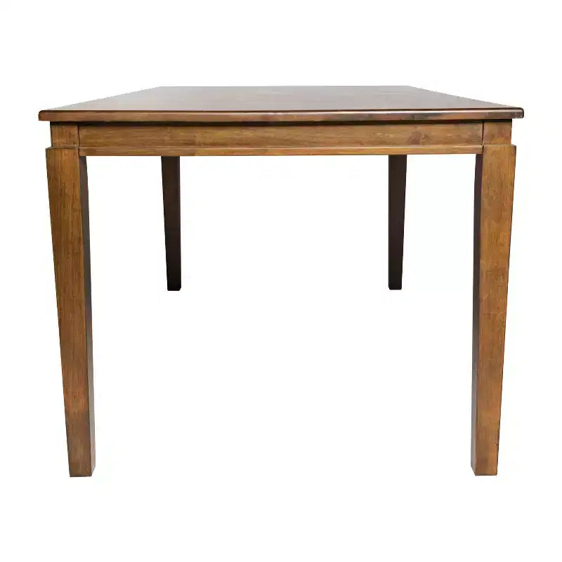 Table à manger en bois pieds coniques