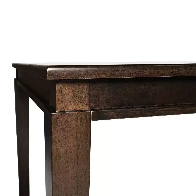 Table à manger en bois pieds coniques