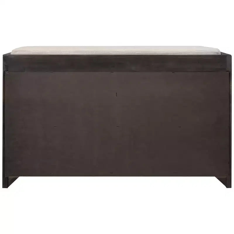 Banc de rangement d'entrée