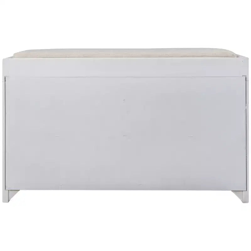 Banc de rangement d'entrée