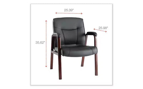Chaises d'appoint en cuir synthétique