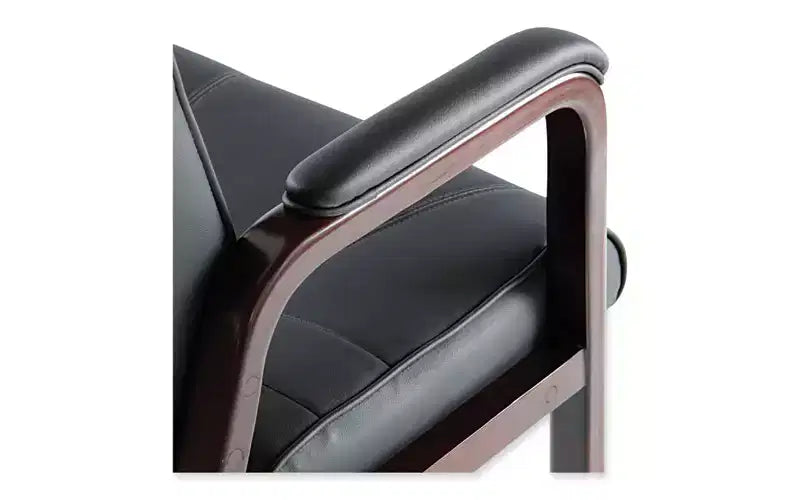 Chaises d'appoint en cuir synthétique