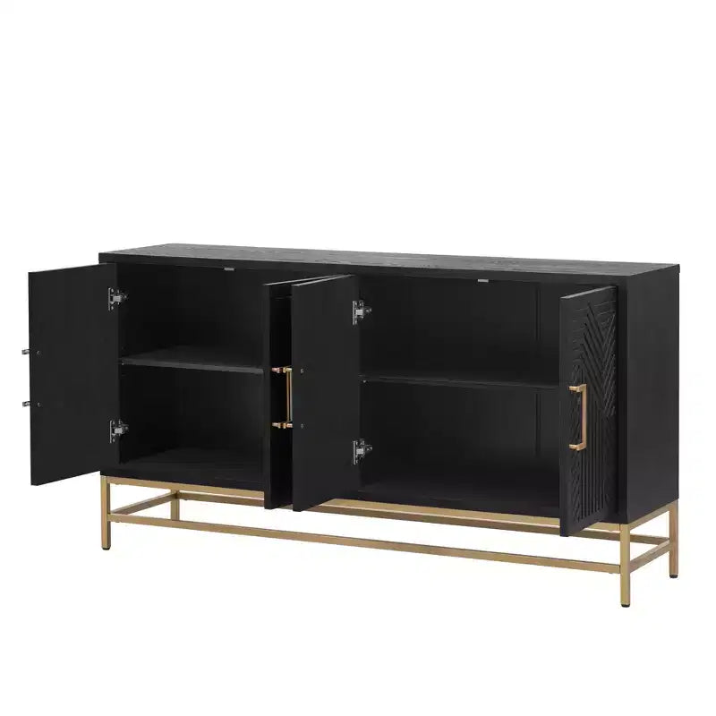 Buffet de rangement style rétro