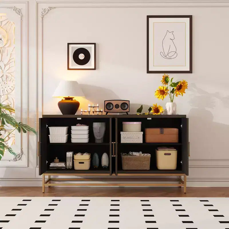 Buffet de rangement style rétro