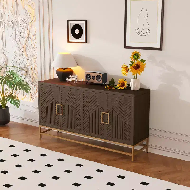Buffet de rangement style rétro