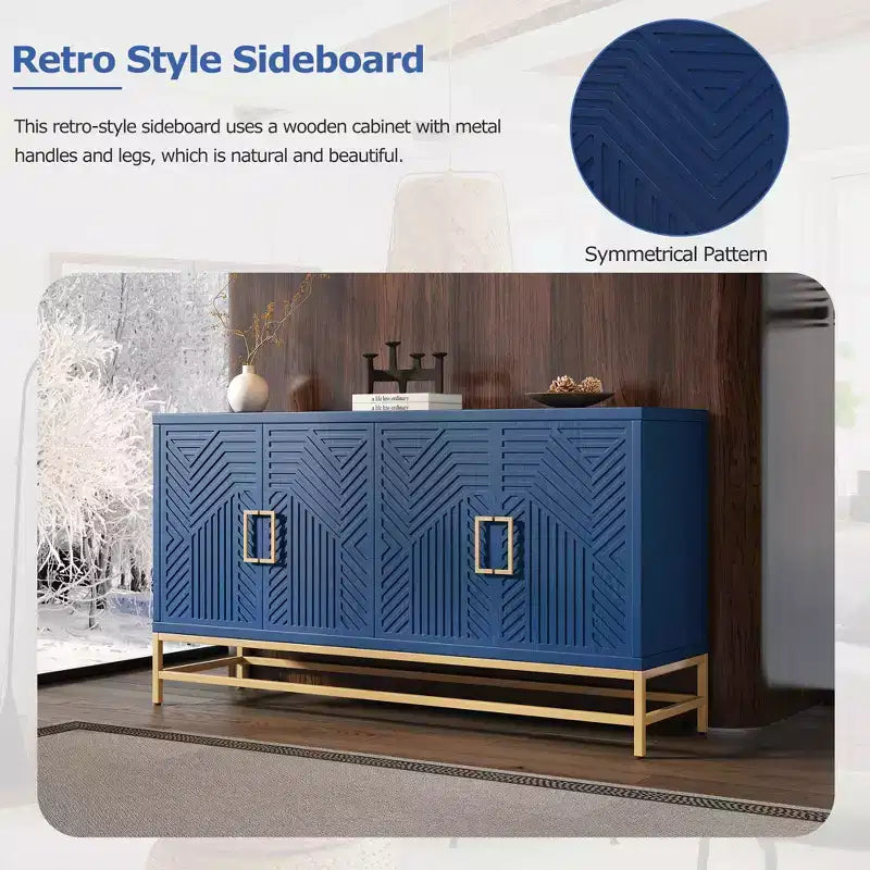 Buffet de rangement style rétro