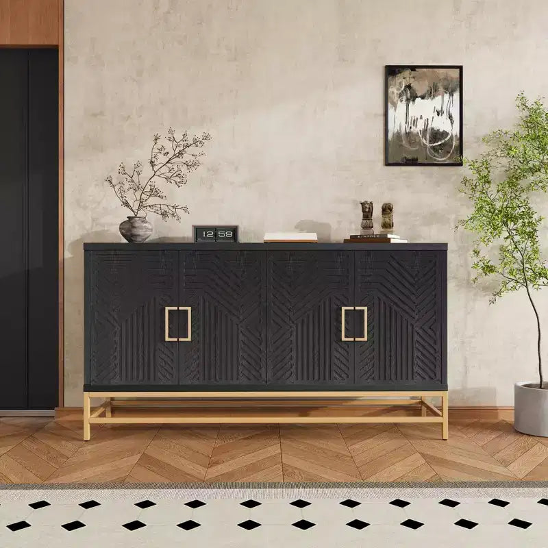 Buffet de rangement style rétro