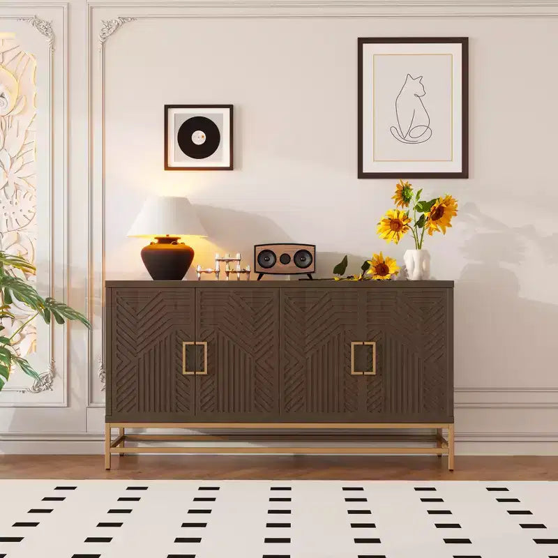 Buffet de rangement style rétro