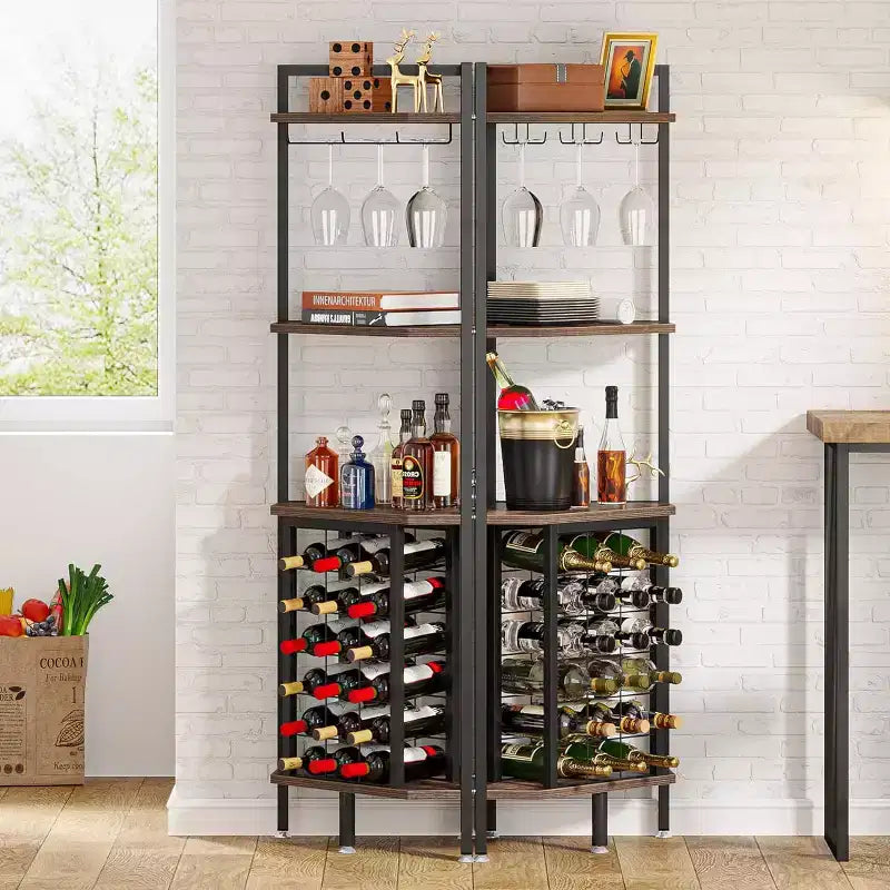 Meuble bar d'angle