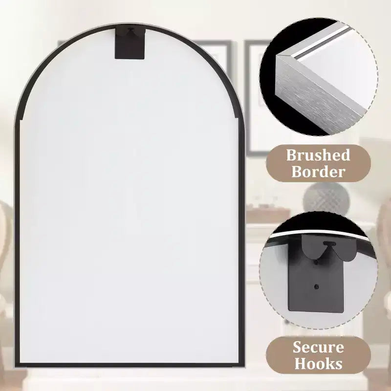 Miroir de courtoisie moderne en arc