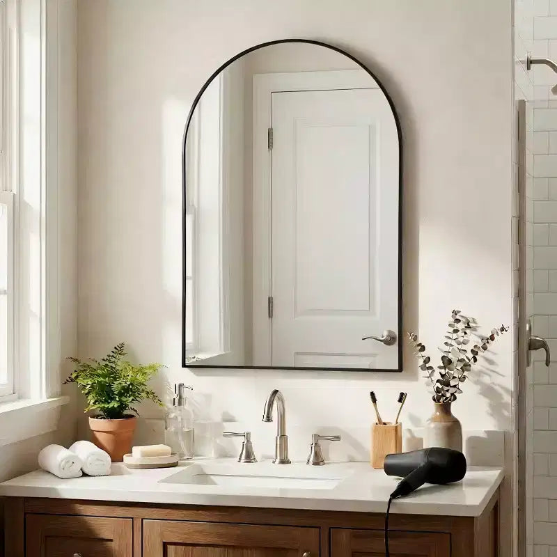 Miroir de courtoisie moderne en arc