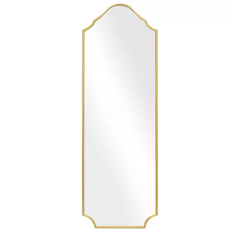 Miroir sur pied en métal avec arche
