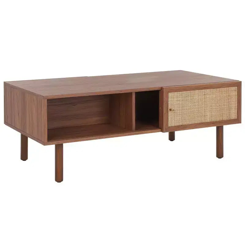 Table basse à double porte