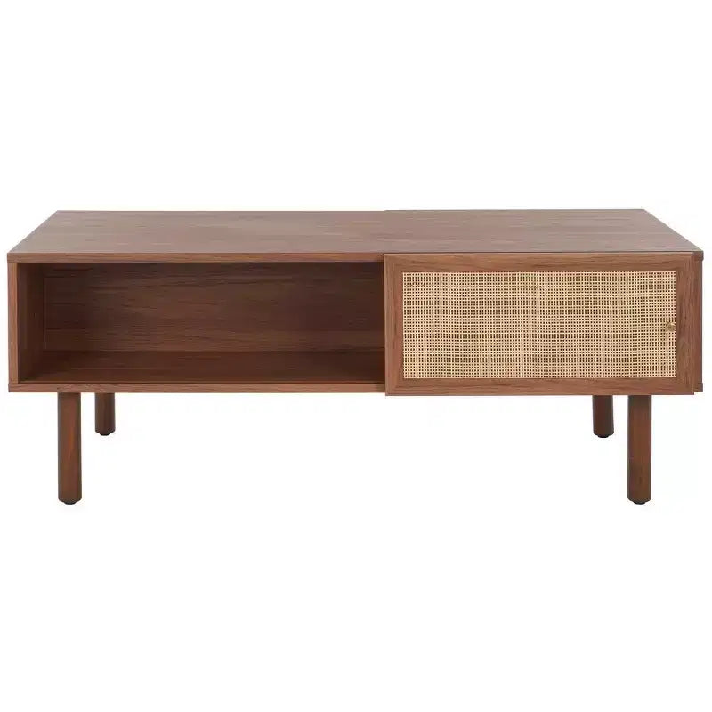 Table basse à double porte