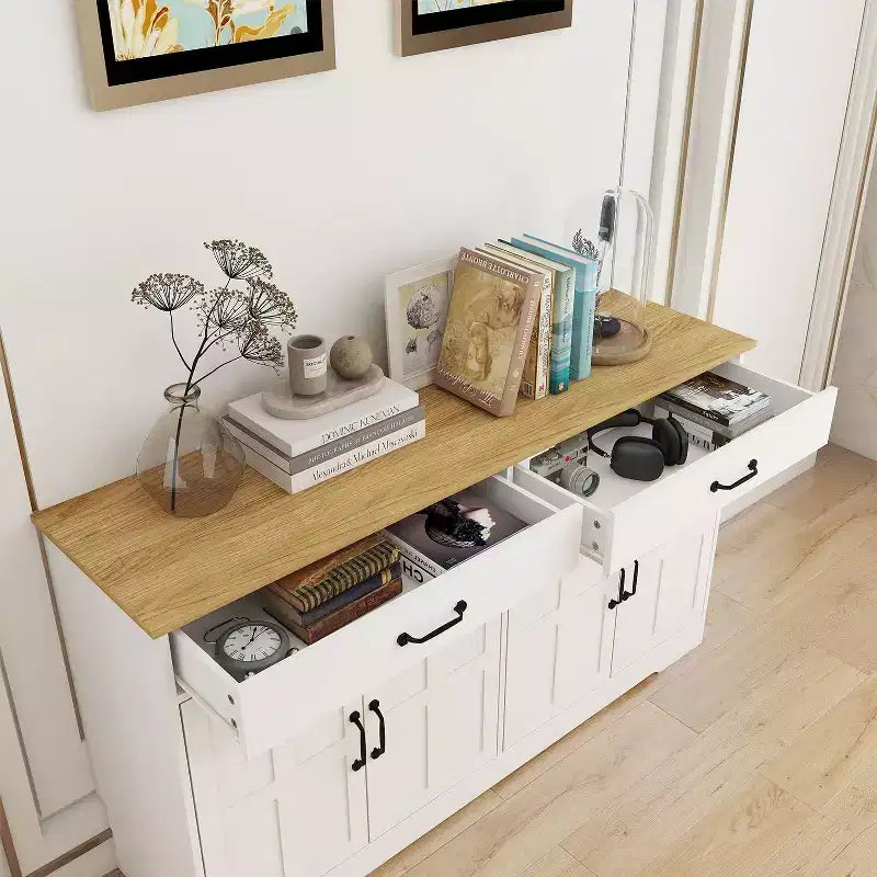 Meuble de rangement de style ferme