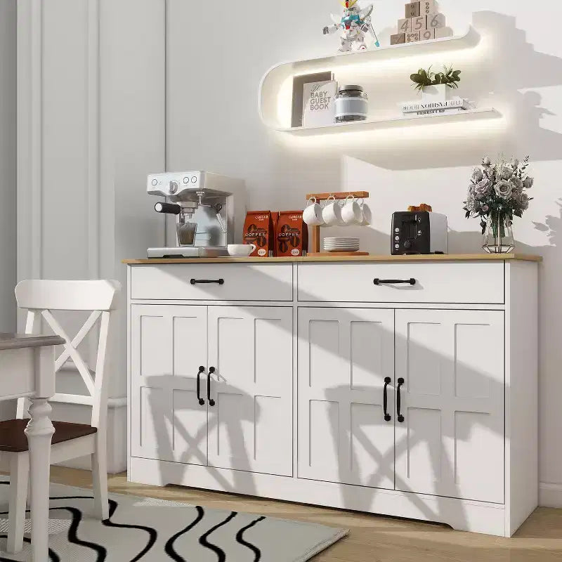 Meuble de rangement de style ferme