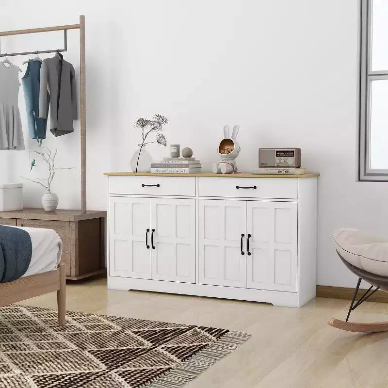 Meuble de rangement de style ferme