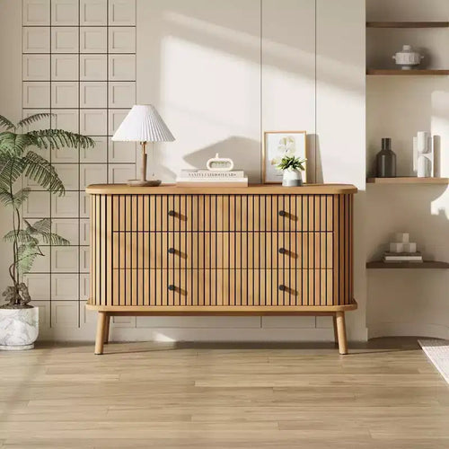 6 Drawer Dresser for Bedroom Chests of Double Drawers