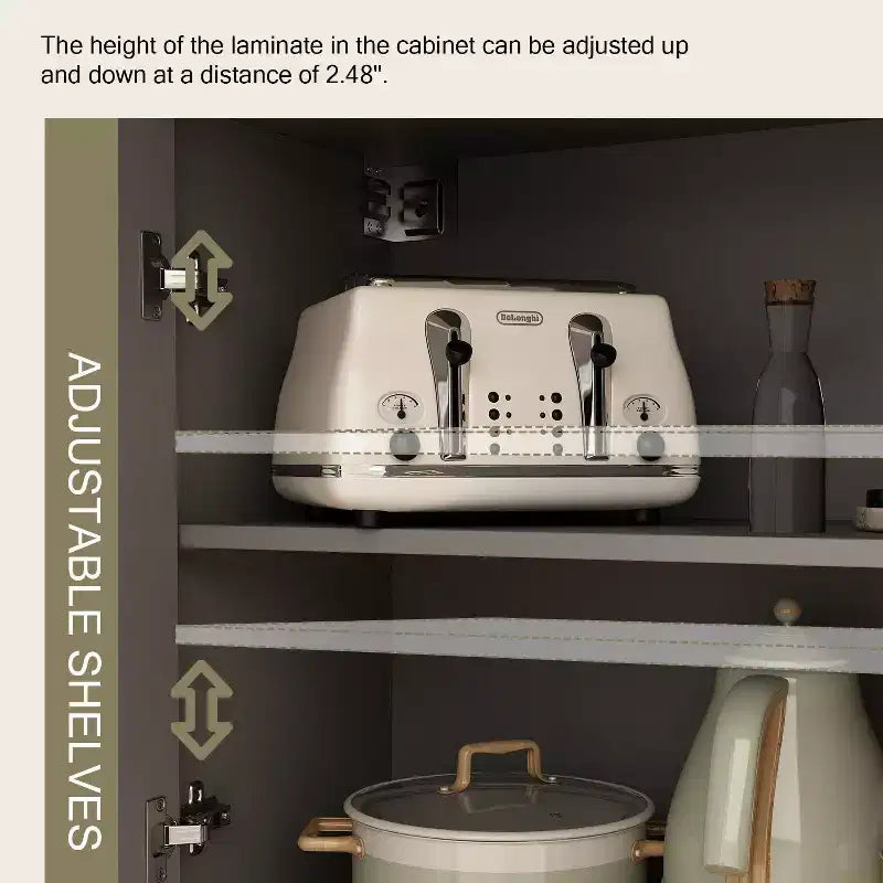 Meuble de cuisine et armoire de rangement de type fendu
