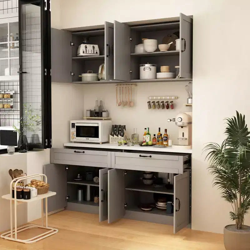 Meuble de cuisine et armoire de rangement de type fendu