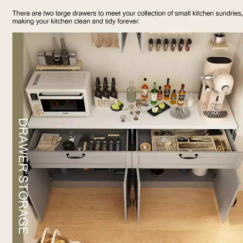 Meuble de cuisine et armoire de rangement de type fendu