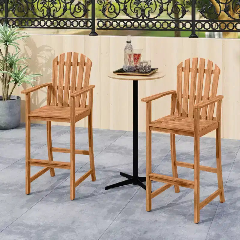 Tabourets de bar d'extérieur / tabourets de bar de terrasse