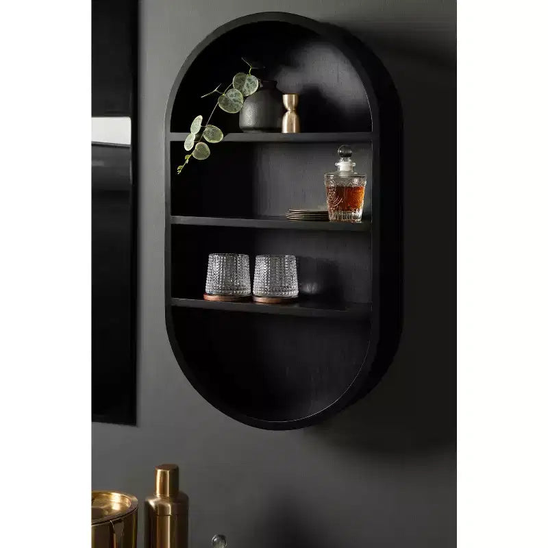 Étagère murale capsule en bois