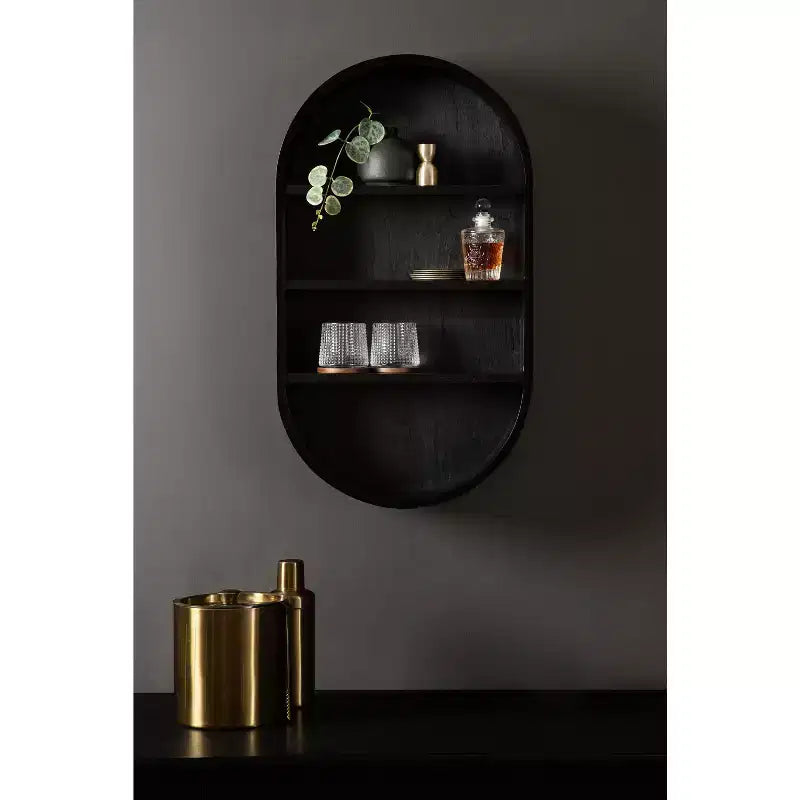 Étagère murale capsule en bois