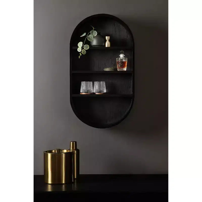 Étagère murale capsule en bois